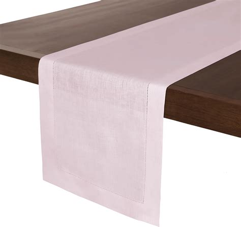 Amazon D Moksha Homes Linen Table Runner 14 X 72 Inch 100 Pure