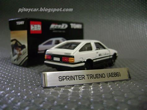 Pj Toy Car Limited Initial D Ae 86 From Tomy