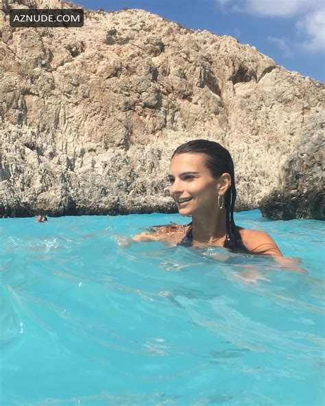Emily Ratajkowski Sexy Bikini In Beach Aznude