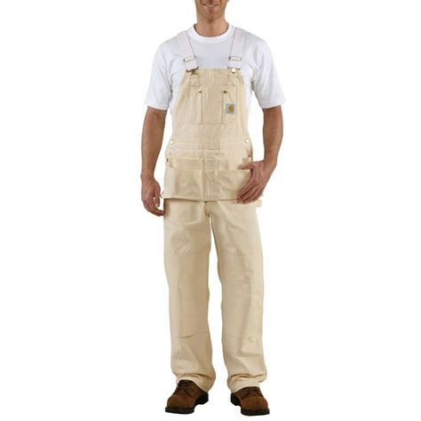 Carhartt Drill Carpenter Bib Overall Unlined Camouflageca
