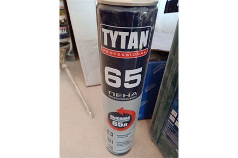 Профессиональная летняя пена TYTAN PROFESSIONAL 65 750 мл 16951 ...