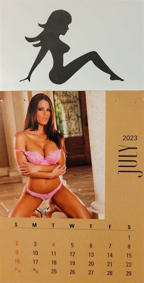 Lingerie GIRLS Calendar MINI Stick On Calendars Pack Etsy Hong Kong