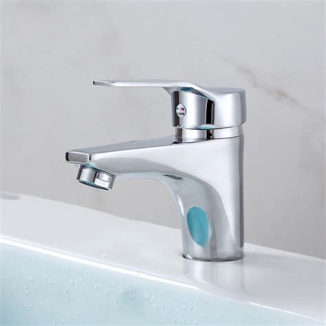 Brass Bathroom Basin Faucet Hot And Cold Water Mixer Tap China Basin Tap And Basin Faucet