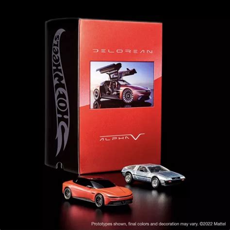 Mattel Creations Hot Wheels X Delorean Dmc Alpha Collector En