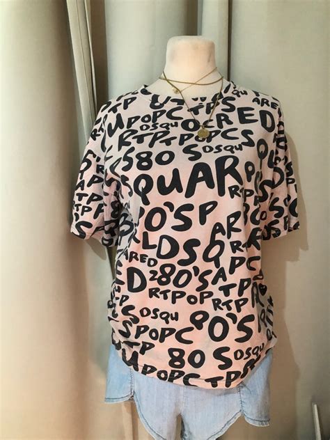 Full Print Nude Tee Women S Fashion Tops Shirts On Carousell