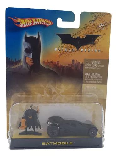Carrito Hot Wheels Batman Begins Batmobile Negro 2005 Nuevo Meses sin interés