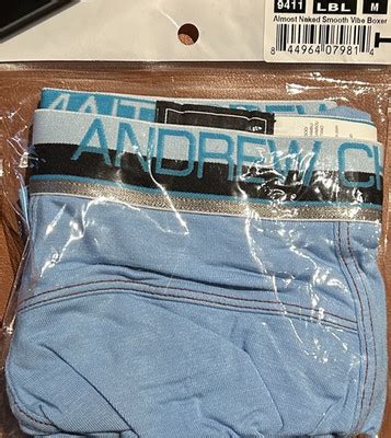 Andrew Christian Underwear Almost Naked Smooth Vibe Boxer Size M EBay