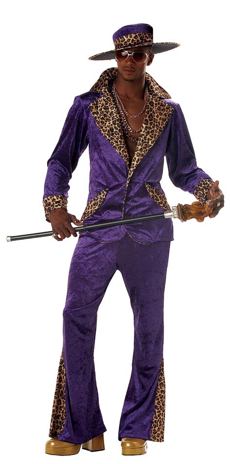 Amazon.com: Purple Pimp Costume : Clothing, Shoes & Jewelry