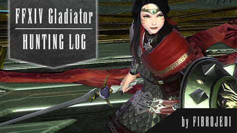 Gladiator Hunting Log FFXIV Unlock And Clear All Ranks