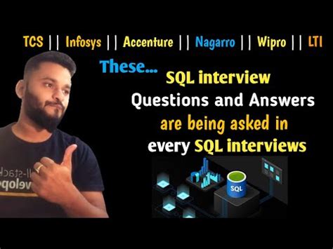 Top Most Asked Sql Interview Questions And Answers The Best Sql