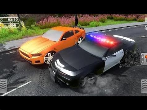 Police Drift Car Driving Simulator E 13 3D Police Patrol Car Crash