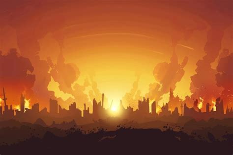 A War Scene With Military Command Premium Ai Generated Image
