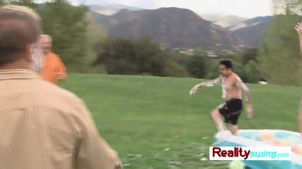 Naughty And Fun Sex Games Between Swingers During Summer Vacation