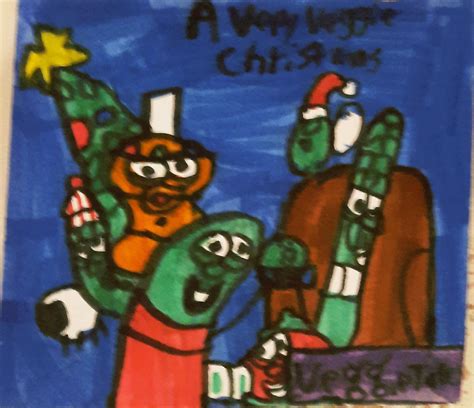 A Very Veggie Christmas 1998 Cd Case By Zacharydykeman On Deviantart