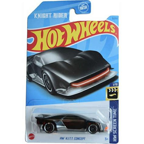 飛行屋 全新品 Hot Wheels 風火輪小汽車 合金車 霹靂遊俠 HW KITT CONCEPT霹靂車 蝦皮購物