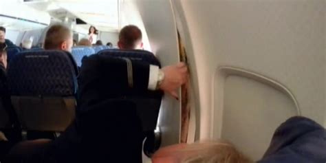 Scary Moment Captured On American Airlines Flight Fox News Video