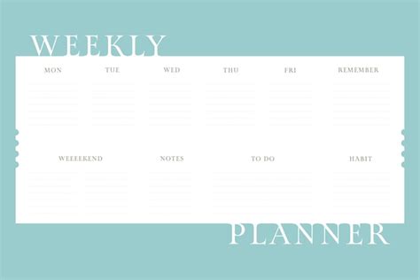 Premium Vector Weekly Planner Bullet Journal Planner Template Collage Moodboard Pictures Grids