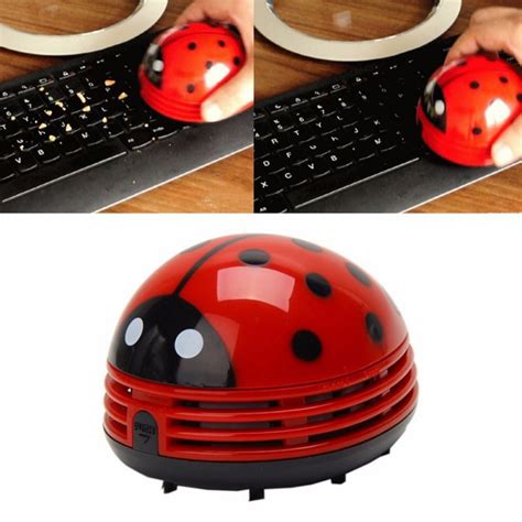 Ladybug Vacuum Cleaner Ladybug Shaped Portable Corner Desk Vacuum