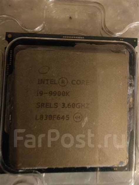 Процессор Intel i9-9900K (с кулером), б/у, в наличии. Цена: 30 000₽ во ...