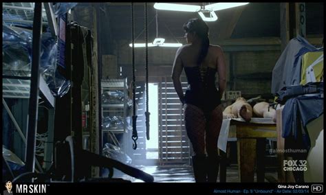 Naked Gina Carano In Almost Human