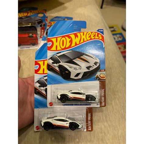 風火輪 Hot Wheels藍寶堅尼 超跑 越野 小牛LAMBORGHINI HURACAN STERRATO 白色 蝦皮購物