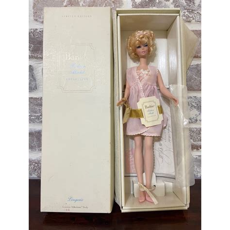 Silkstone Barbie Pink LINGERIE Fashion Model Gold Label 蝦皮購物