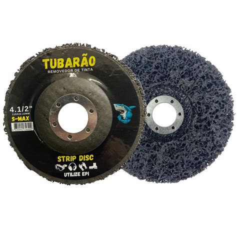 Disco Strip Removedor De Tinta - Disco Removedor de Tinta Strip Disc Tubarão | Remoção Rápida e Eficiente