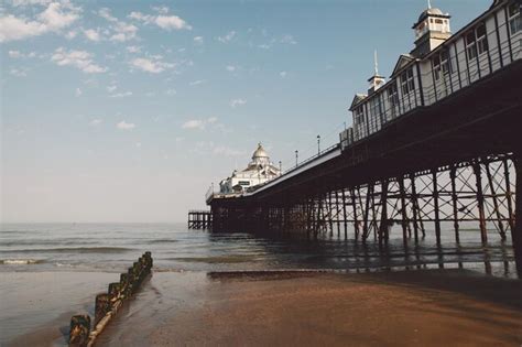 Premium Photo Jetty Extending To Sea Against The Sky