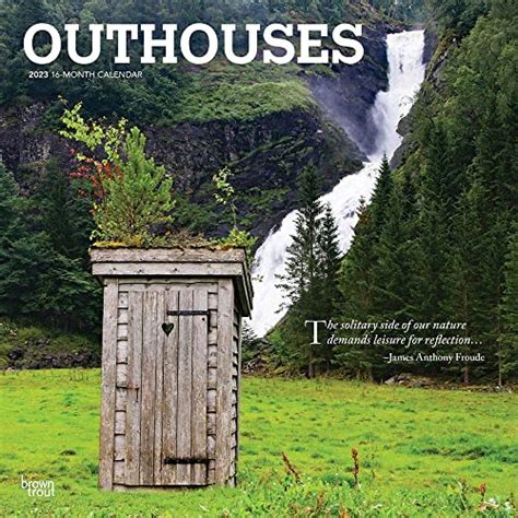 Outhouses X Inch Monthly Square Wall Calendar Browntrout