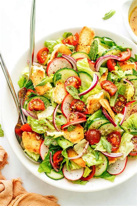 Fattoush Salad Recipe Authentic Arabic Flavors