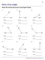 naming angles worksheets