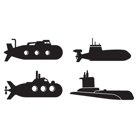 Submarine icon logo vector illustration design. 26697454 Vector Art at ...