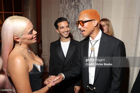 Karol G Imran Amed And Pharrell Williams Attend The Bof500 Gala