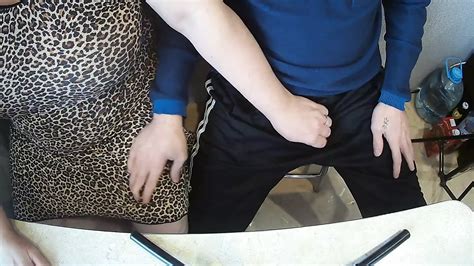 Bitch Jerks Off My Dick At The Kitchen Table MILF Porn Feat Zona901 By FapHouse XHamster