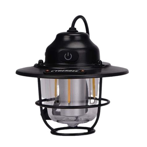 Кемпинговый фонарь черный Camping Light Type-C - купить с доставкой по ...