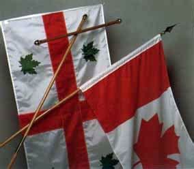 The Flag of the Anglican Church of Canada - The Anglican Church of Canada