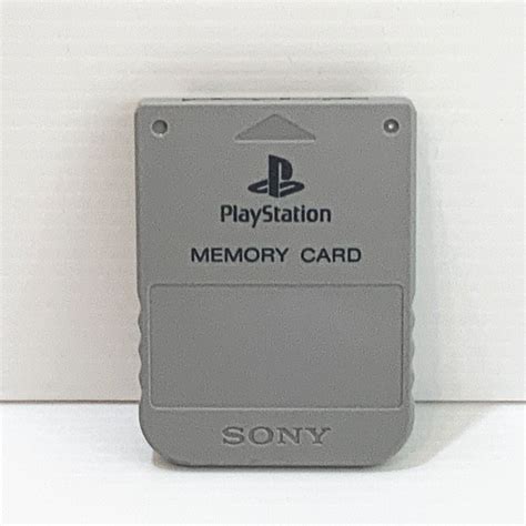 Genuine Original Playstation 1 Ps1 Memory Card 100 Tested Works