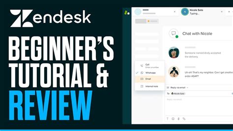 Zendesk Tutorial And Review For Beginners How To Use Zendesk For Crm