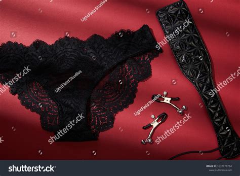 Top View Black Sex Toys Female Stock Photo Shutterstock