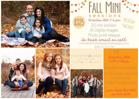 fall mini sessions   moorestown family photographer