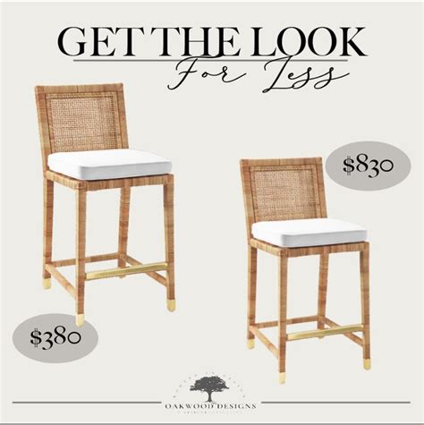 Balboa Rattan Counter Stool Curated On LTK In 2023 Rattan Counter