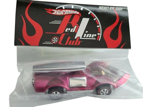 Rocket Bye Baby Party Car Hot Wheels Red Line Club HWRLC