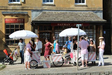 Icycle Tricycle Ice Cream Sellers Broadway Cotswolds Beautiful