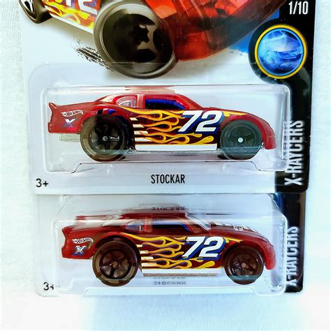 Hot Wheels X Raycers Stockar 11 Red HW X Raycers Lot Of 2 For Sale 1 64 Scale