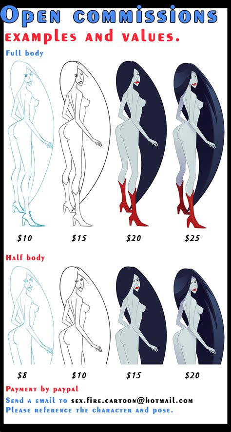 Open Commission By Sexfire Hentai Foundry