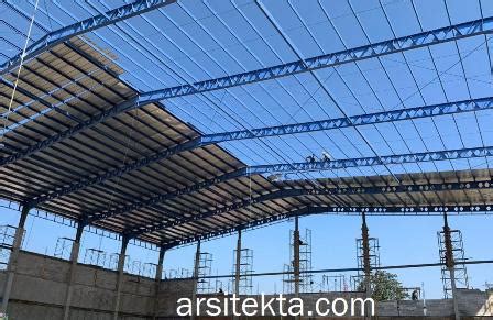 standar minimum rangka atap spandek jasa arsitektur  konstruksi baja