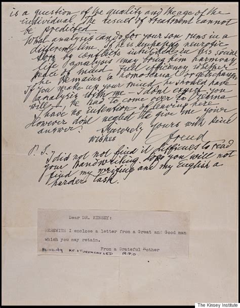 Gay History Unearthed Letter From Freud Reveals His Thoughts On Gay People Timalderman