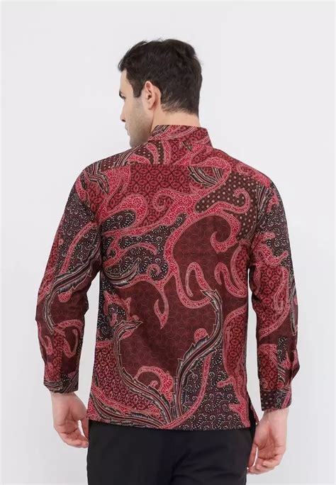 Jual Odza Classic Odza Batik Regular Fit Kemeja Pria Lengan Panjang