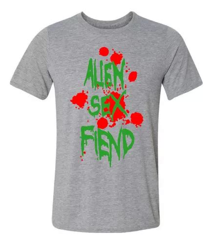 Alien Sex Fiend banda Camisa Personalizada Algodão MercadoLivre