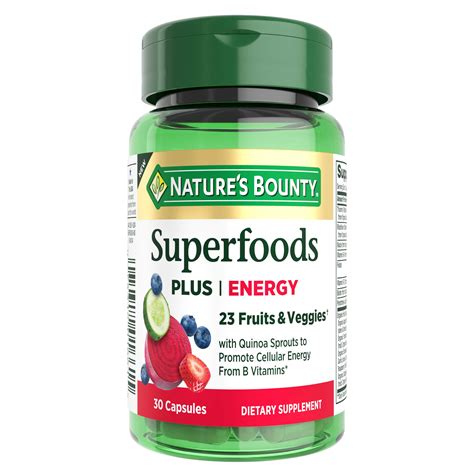 superfoods energy natures bounty